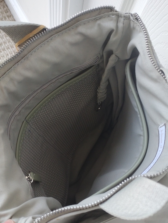 House Of Harlow Quilted Light Gray Women’s Backpack main image 7
